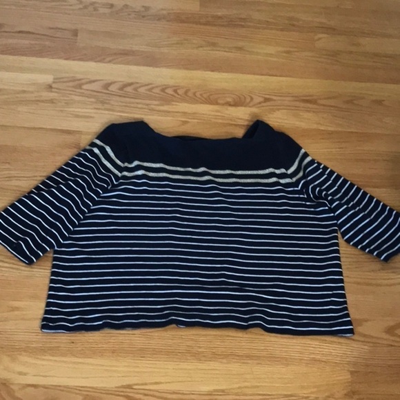 CHAPS Boat Neck Top - Picture 3 of 3